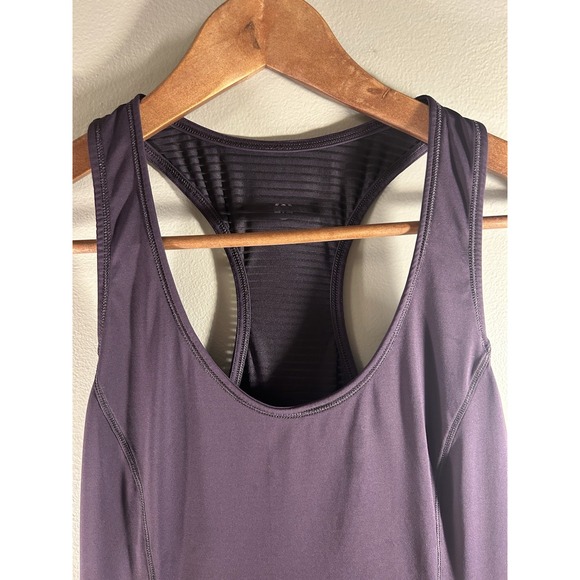 Lululemon Women's Razorback Tank Top Purple Mesh Back - Picture 3 of 16